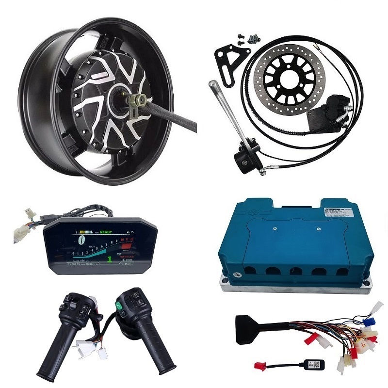 Kit Motore Elettrico per Moto  - 12000W Electric Motorcycle Hub Motor recensione e prezzo